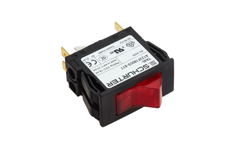 Kranzle Red Rocker Switch for Therm & Quadros 230VAC/14.5A